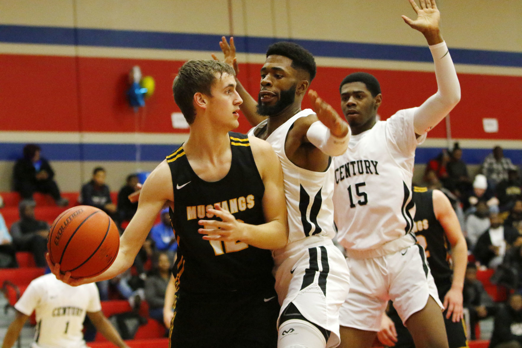 Kouts at 21st Century boys basketball